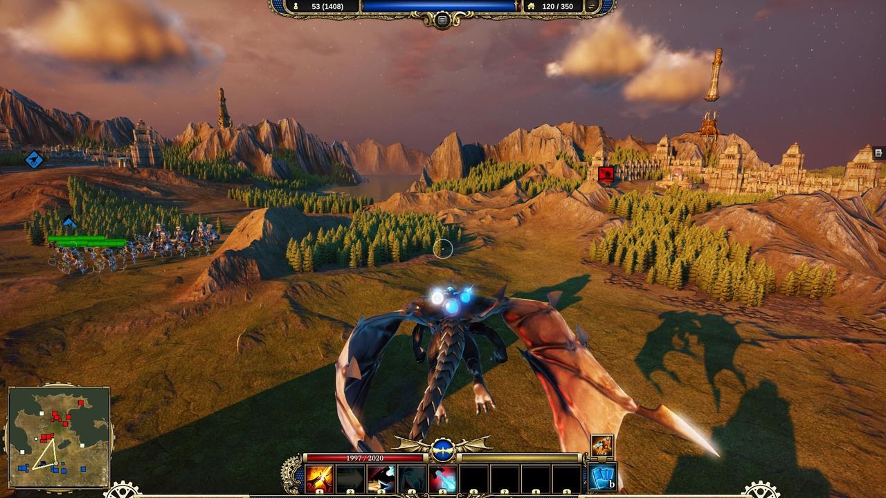 بازی Divinity Dragon Commander برای PC